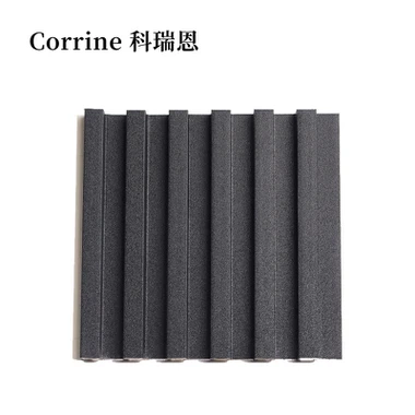 التصميم الحديث WPC Wall Panel Decoration Indoor Decoration