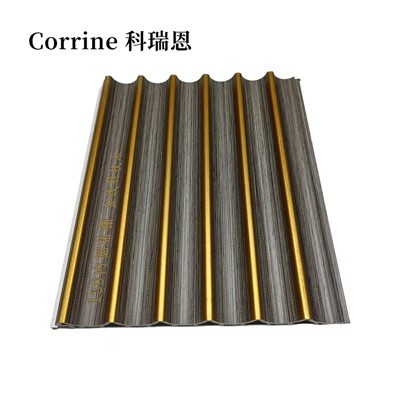 لوحة حائط خشبية ذات دائرة داخلية مزدوجة - لغرفة المعيشة الحديثة في الشمال