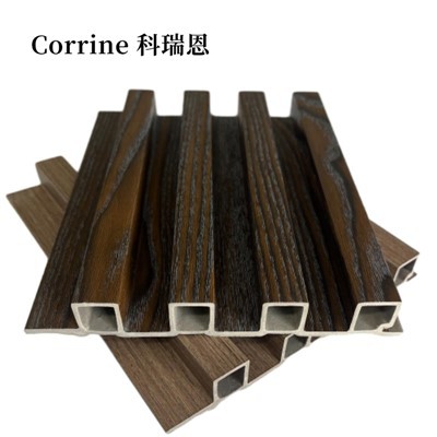 من السهل-تركيب لوحات الحائط WPC باستخدام حبيبات خشبية واقعية