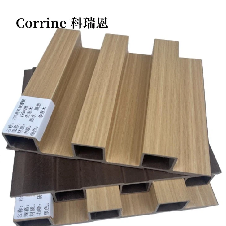 WPC Great Wall Panel With Wood Grain factory