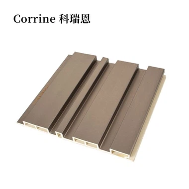 WPC Cladding Cladding Grooved Slat Slat Plated لوحة